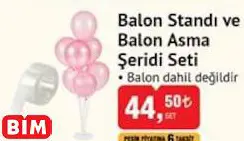 BALON STANDI VE BALON ASMA ŞERİDİ SETİ BALON STANDI VE BALON ASMA ŞERİDİ SETİ